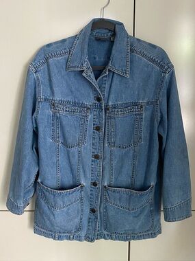 *VTG* Lizwear denim jacket from Liz Claiborne 100% cotton late 80s early 90s